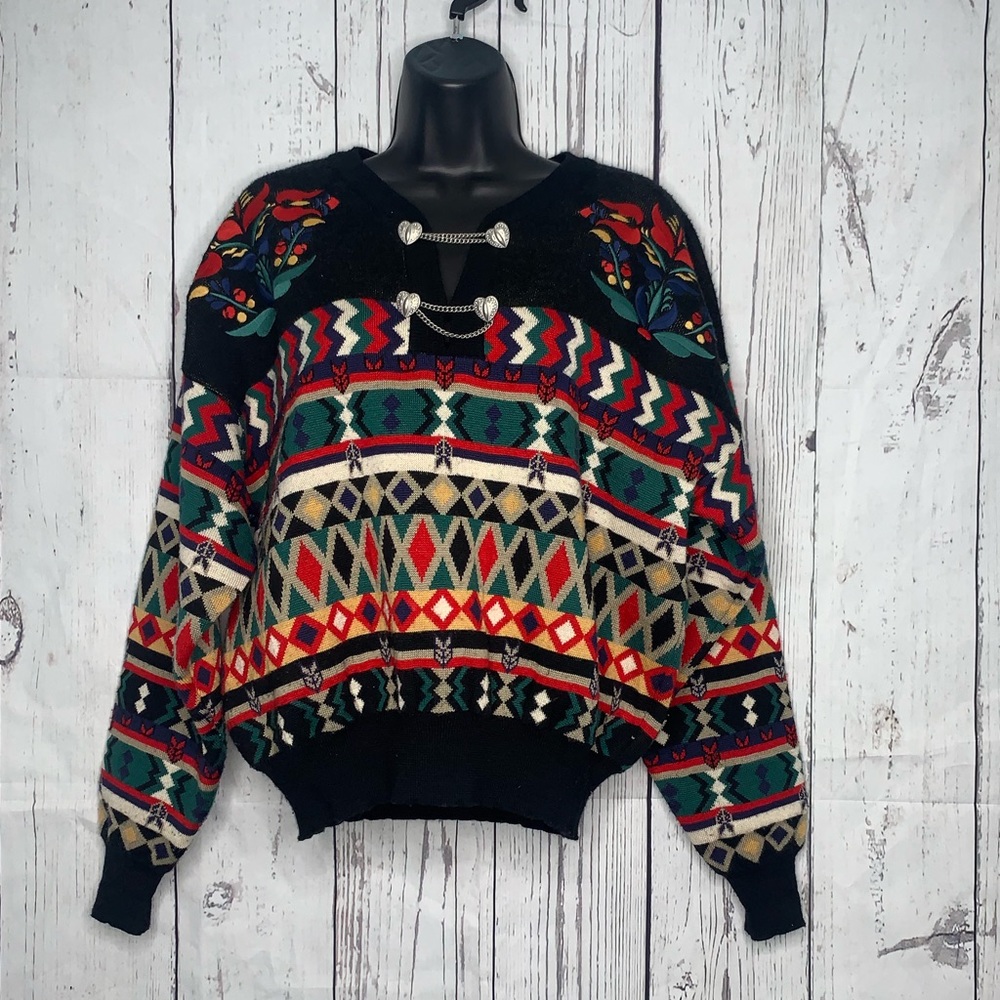 Vintage Obermeyer crewneck sweater